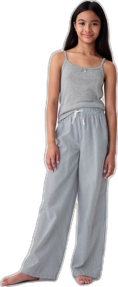 Casual Gap Sleepwear For Spring, Summer Loungewear Pants By Gap, Summer Loungewear Pants From Gap, Gap Summer Loungewear Pants, Gap Sleepwear For Spring Loungewear, Spring Gap Loungewear Sleepwear, Gap Spring Loungewear Sleepwear, Casual Cotton Sleepwear By Gap, Casual Gap Sleepwear For Pajama Party