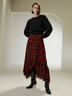 Silk Bedding Set, Silk Clothes, Silk Nightwear, Tartan Skirt, Red Square, Check Dress, Wool Skirt, Silk Pajamas, Merino Wool Sweater