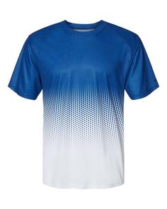 Hex 2.0 T-Shirt - ROYAL - 3XL | Badger Sport 4220 Hex 2.0 T-Shirt in Royal Blue Size 3XL | Polyester Blank Apparel, Sublime Shirt, Fabric Collars, Print Bodysuit, Jersey Design, Quarter Zip Pullover, Personal Blog, Sport T Shirt, Wholesale Clothing