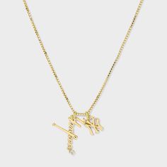 Elevate your game day style with the Bijoux Sport by Luv Aj MLB Charm Necklace. Regardless of which team you’re rooting for, we’ve got the perfect pieces to help you show off your team spirit. This necklace features a sleek charm crafted from high-quality gold-plated brass, ensuring durability and a polished metal finish. The necklace is adorned with an eye-catching logo charm of your favorite MLB team. High quality but also affordable, these pieces are built to endure much more than a nine-inni Luv Aj, Mlb Teams, Brass Charms, Team Spirit, New York Yankees, Game Day, Charm Necklace, Mlb, Apparel Accessories