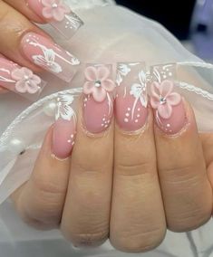 Quince Nails, Spring Nail Designs, Brighter Days, Classy Acrylic Nails, Acrylic Nails Coffin Pink