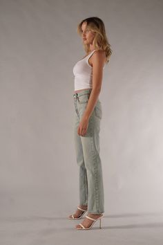 DESCRIPTIONThe Ex-Boyfriend is back and better with our newest wash— Rickie. This vintage-inspired, light wash is the perfect addition to everyone’s closet. The Ex-Boyfriend is a wedgie fit featuring a fitted waist and a straight leg bottom that flatters your bum while elongating your legs. DETAILSHigh-Rise Style Straight Leg Vintage Wash Button Fly 30" Inseam14" Leg Opening100% Cotton Model is 5'7 wearing size 24. CRAFTED BY HAND, JUST FOR YOU Size up if measurements are in between sizes. Everyday Faded Washed Jeans, Washed Jeans For Day Out, Casual Pre-washed Summer Jeans, Summer Casual Pre-washed Jeans, Classic Light Wash Jeans For Summer, Classic Summer Light Wash Jeans, Everyday Summer Fitted Jeans, Summer Everyday Fitted Jeans, Casual Light Wash Pre-washed Jeans