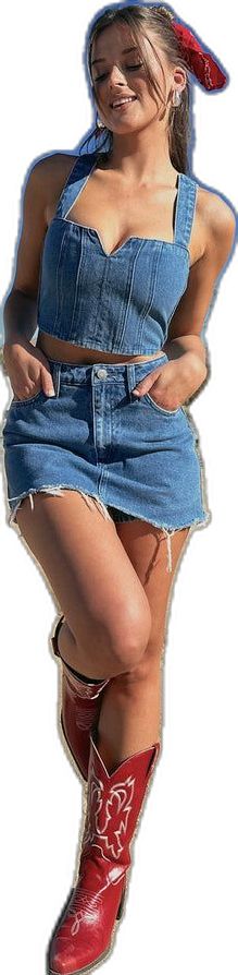 Fitted Denim Skort With Built-in Shorts, Stretch Denim Skort For Summer, Stretch Medium Wash Skort For Summer, Chic Medium Wash Summer Skort, Chic Medium Wash Skort For Summer, Summer Chic Medium Wash Skort, Summer Stretch Cutoff Mini Skirt, Trendy High Rise Skort For Day Out, Casual Mini Length Jean Shorts For Summer