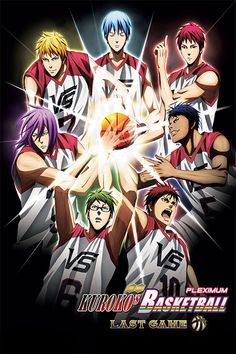 an anime poster with the team in front of it and text that says spring 2011