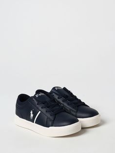 Sneakers POLO RALPH LAUREN Kids color Blue Ralph Lauren Sneakers, Polo Ralph Lauren Kids, Ralph Lauren Kids, Ralph Lauren Boys, Blue Polo, Ralph Lauren Collection, Blue Sneakers, Kids Sneakers, Boys Shoes