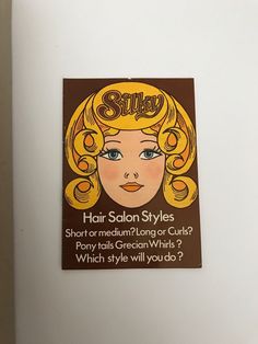 Vintage Silky Doll Bradgate Palitoy 1970s 70s retro with box brush | eBay Curl Styles, Salon Style, 70s Retro, Hair Salon, 1970s, Dolls, Book Cover