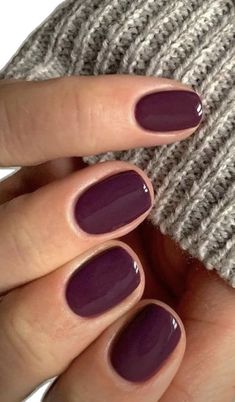 Nails For Bride, Wedding Nails Glitter, Fall Gel Nails, Colorful Nails, Smink Inspiration, Purple Nail, Casual Nails, Wedding Nails For Bride