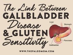 Gallbladder Symptoms, Gallbladder Removal Diet, After Gallbladder Surgery, The Paleo Mom, Celiac Symptoms, Gallbladder Health, Gallbladder Removal, Celiac Awareness, Gallbladder Diet