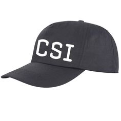 🔍 CSI 5-Panel Cap 🕵️♂️ Get into the investigative spirit with our CSI 5-Panel Cap! Perfect for crime scene enthusiasts, TV show fans, or adding a cool twist to your outfit. Features: 🕵️♂️ Printed Logo: Bold CSI logo on the front to showcase your detective style. 💨 Windproof & Breathable: Keeps you comfortable and shielded from the elements. 🧢 5-Panel Design: Sleek and classic with a seamless supported front panel for a smooth look. 🌞 Pre-Curved Peak: Offers sun protection with a pre-curved Police Costume, Stitch Lines, Period Costumes, Black Hat, Print Logo, Trucker Cap, Costume Accessories, Baseball Cap, Caps Hats