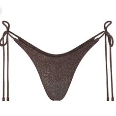 Nwt, Skims Swim Glitter Tie Bikini Bottoms In Cocoa Brown. Sold Out At Skims! This Statement Making Glitter Bikini Bottom Has A Flattering Fit And Barely There Coverage For Your Hottest Days In The Water & Beyond. Features Adjustable Side Ties With Branded Metal Ends. Fits True To Size. Shimmer Triangle Top Swimwear For Pool, Shimmer Triangle Top Swimwear For Beach, Shimmer Triangle Top Swimwear, Party Beachwear With Tie-side Bottom, Shimmer Beachwear Swimwear For Pool, Shimmer Swimwear For Sunbathing, Fitted Shimmer Swimwear For Sunbathing, Fitted Shimmer Swimwear For Beach, Stretch Shimmer Swimwear For The Beach