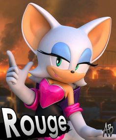 an image of a video game character with the words roughge on it's screen