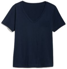 Casual Blue V-neck Short Sleeve Top, Casual Blue V-neck T-shirt, Basic Blue V-neck T-shirt, Casual Blue Short Sleeve V-neck Top, Navy Casual V-neck T-shirt, Petite Size, V Neck T Shirt, Old Navy, Short Sleeves