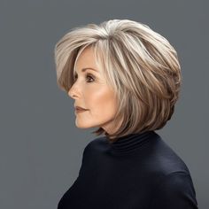 Top 22 Haircut Styles for Women Over 50 in 2024: Chic, Modern & Elegant Choices Chin Length Hair, Bob Hairstyles For Fine Hair, Haircuts For Medium Hair, Haircut For Older Women, Short Hair Haircuts, Short Hair Older Women, Short Hair With Layers, Older Women Hairstyles, Short Hair Cuts For Women