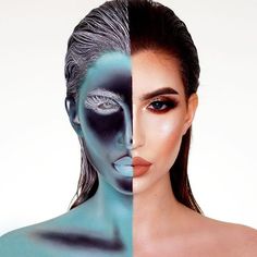 @abbyroberts.on Instagram Best Halloween Makeup, Abby Roberts, Cool Halloween Makeup, Halloween Makeup Inspiration, How To Do Makeup, Sibling Rivalry