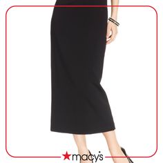 in stock Black Midi Length Pencil Skirt, Long Black Pencil Skirt For Spring, Black Long Pencil Skirt For Spring, Classic Black Midi-length Bottoms, Classic Black Midi Length Bottoms, Classic Black Midi Bottoms, Black Pencil Skirt For Spring Evening, Black Pencil Skirt For Evening In Spring, Column Skirt