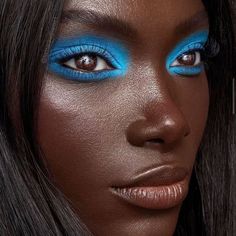 Mekap Mata, Blue Makeup Looks, Mode Tips, Smink Inspiration, Eye Makeup Art, Blue Makeup