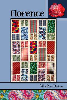 the front cover of a quilt book