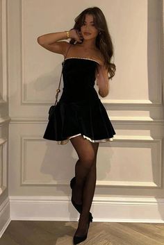 48568030200085|48568030232853|48568030265621 Party Dress Classy, Elegant Mini Dress, Strapless Mini Dress, Classy Dress, Elegant Outfit, Fancy Dresses