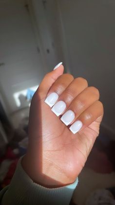 Nails Colors On Black Women, Square Overlay Nails, Acrylic Nails Short Pink, Overlay Nails Designs, Short Overlay Nails, Acrylic Overlay Nails Short, Dope Short Nail Designs, Shorties Acrylic Nails