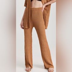 Nwt L Space Marbella Crochet Pants. Size Xs. Space Pants, Jumpsuit Coverup, Kenzie Dress, Barcelona Dress, Crop Top Swimsuit, Wave Sweater, Space Dress, Sheer Swimsuit, Crochet Pants