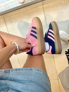 #adidas #adidasshoeswomen #gazelle #adidasgazelles #pink #navy #sneakers #sneakersaddict navy sneakers, pink sneakers, adidas shoes, adidas sneakers, adidas gazelles