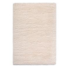 a white rug on a white background with no one in the room to see it