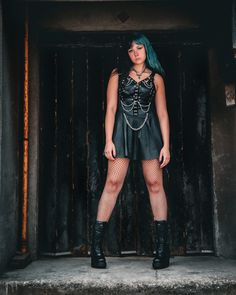 Strength, resilience and grace. Here’s to the unstoppable power of strong women.

#gothoutfit #gothicdress #alternative #altfashion #strongwomen #ootd Gothic Knee-length Mini Dress For Night Out, Chic Black Dress For Alternative Fashion, Punk Mini Dress For Night Out In Fall, Punk Style Mini Dress For Night Out In Fall, Edgy Knee-length Dress For Night Out, Edgy Mini Dress For Date Night, Styling Dr Martens, Chelsea Shoes, New Rock Boots