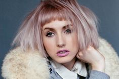 Hair Coloring 101: How To Use Temporary Dyes | Beautylish Pastel Bob, Hair Color Images, New Year Hairstyle, Ash Blonde Hair Colour, Dyed Hair Pastel, Temporary Hair Dye, Ash Blonde Hair, Trendy Hair Color, Hair Color Highlights