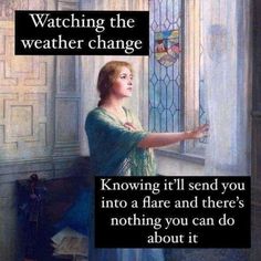 Headache Humor, Spoonie Humor, Green Shawl, Ehlers Danlos, Weather Change