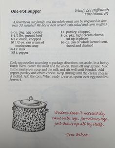 an open book with instructions on how to use a pot and lid for cooking food