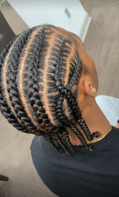 #stitch #cornrows #menshair #braids Stitch Cornrows, Cornrow Braid Styles, Cornrows Natural Hair, Natural Hair Men, Boy Braids Hairstyles, Dyed Hair Men