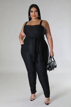 Salima Jumpsuit – GitiOnline Jesenia Perez, Plus Size Short Dresses, Stretch Jumpsuit, Plus Size Models, Side Zipper, Plus Size Fashion, Style Me, Short Dresses, Jumpsuit