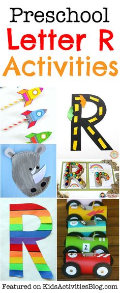 preschool letter r activities and crafts for kids to do on the road or in the car