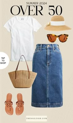 Summer Outfits Over 50 Classic Summer Capsule Wardrobe, Wardrobe For Women, How To Have Style, Mom Wardrobe, Stylish Outfits For Women Over 50, Look Plus Size, Over 60 Fashion, Summer Capsule, Summer Capsule Wardrobe