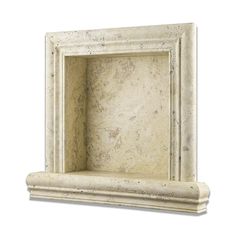 Philadelphia Travertine Shampoo Niche Handmade Accessories - Small Shampoo Niche, Handmade Shampoo, Marble Accessories, Shower Floor Tile, Walls Room, Corner Shelves, Accessories Collection, Bath Shower, Shower Wall