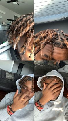 Loc Hairstyles For Men, Dreadlocks Hair Care, Bleached Hair Men, Dread Hairstyles For Men, Dread Styles, Cornrow Hairstyles For Men, Braids For Boys, Cute Dreads, Dreadlock Hairstyles For Men