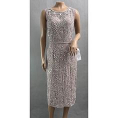 Mac Duggal Dress Women 12 Vintage Lilac Floral Beaded Sheath Midi 10741 Nwt Condition : New With Tags Attached (Nwt). Details : Vintage-Style Lilac Midi Dress With Sequins, Intricate Beadwork, And Rhinestones At The Natural Waistline. - Fully Lined - 100% Polyester - Sleeveless - Style #10741 Buy With Confidence! I Do My Best To Accurately Describe And Photograph Each Item. Measurements Are Provided, Please See Photos. Items Stored In A Smoke-Free Environment. Ships Quickly And Carefully. Thank- Spring Embellished Mother Of The Bride Dress, Embellished Mother Of The Bride Dress For Spring, Beaded Fitted Dress For Mother Of The Bride, Fitted Beaded Dress For Mother Of The Bride, Elegant Beaded Dress For Mother Of The Bride, Formal Embellished Sheath Evening Dress, Knee-length Embellished Evening Dress For Wedding, Fitted Beaded Evening Dress For Mother Of The Bride, Embellished Sheath Evening Dress For Wedding