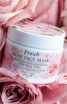 Fresh Rose Face Mask, Makeup Tools Products, Rose Face Mask, Rose Face, Skin Care Recipes, Anti Aging Skin Products, All Things Beauty, Facial Skin Care, Facial Skin