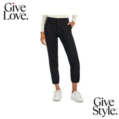 in stock Mid-rise Bottoms For Elevated Casual Fall Wear, High Waist Casual Pants For Elevated Casual Look, Elevated Casual Mid-rise Bottoms For Fall, Mid-rise Bottoms For Elevated Casual Fall Occasion, Elevated Casual Mid-rise Pants For Fall, Trendy Elevated Casual Pants With Tapered Leg, Trendy Tapered Leg Pants For Elevated Casual Occasions, Trendy Tapered Leg Pants For Elevated Casual, Trendy Fall Cargo Pants For Elevated Casual Wear