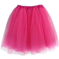 a pink tulle skirt on a white background