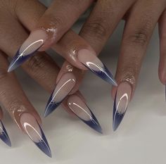 Designs For Short Nails, Edgy Nails, Girly Acrylic Nails, Casual Nails, Glamorous Nails, Almond Acrylic Nails, Nails Only, Bling Acrylic Nails