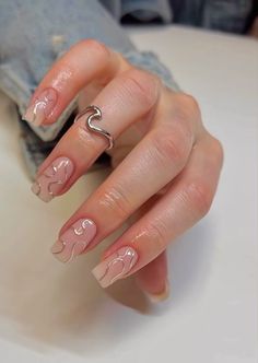 #nails #acrylic #naildesign #nailpolish #nailart #acrylic #uñas  #uñasdegel Gelish Inspo, Nail Art Designs Almond Shape, Carcase Iphone, Nagellack Trends, Wow Nails, Hello Nails, Girly Acrylic Nails, Casual Nails