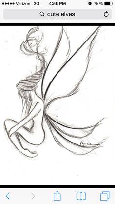 Fairy Sketch, Elf Drawings, Heron Art, Fairy Tattoo Designs, Fairy Drawings, Fairy Tattoo, Pencil Art Drawings, Fairy Art