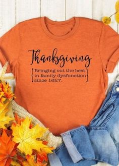 Thanksgiving Shirt Fall Shirt My unisex crew necks are SUPER soft and SUPER cute. you can tie them up in a knot, roll the sleeves or just wear them with a fun pair of leggings. You are sure to love the fit and comfort of this tee. This cute T-shirt is great for Thanksgiving and Fall time! V- Necks are available in SOME colors, in the personalization, type prefer v-neck ----------- How to Order Your Custom Design T-shirt ---------- * Choose your t-shirt color * Choose your size *Leave any notes o Thanksgiving T Shirts, Thanksgiving Clothing, Fall Cricut, Womens T Shirts, Thanksgiving Outfits, Thanksgiving Food, Thanksgiving Family