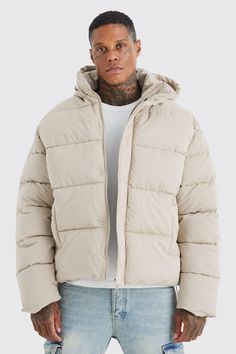 Beige Puffer Jacket Outfit Men, Khaki Puffer Jacket Outfit, Puffy Jacket Men, Beige Puffer Jacket Outfit, Puffer Jacket Outfit Men, Beige Puffer Jacket, Fashion Library, Beige Puffer, Puffy Design