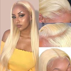 PRICES MAY VARY. 💕【613 Lace Front Wig Human Hair Material】: 100% Unprocessed Brazilian Virgin Straight Human Hair Wigs, Blonde Lace Front Wigs Human Hair Cut from Healthy Young Donor Head Directly,Healthy And Vibrant,Soft &Smooth,Glueless Wigs Human Hair, Blonde Wig. 💕【Blonde Lace Front Wigs Human Hair Quality】:180% Density Straight Lace Front Wigs Human Hair,No Tangle & No Shedding, Wigs Human Hair Pre Plucked With Baby Hair,13x6 Lace Front Wigs Human Hair Can be Dyed,Bleached,Straightened &R Best Amazon Wig Straight, Ice Blonde Lace Front Wig, 360 Lace Frontal Wig 613, Blonde Amazon Wigs, Hd Frontal Wig, Modern Goddess, Blonde Lace Front Wigs, 613 Blonde, Remy Human Hair Wigs