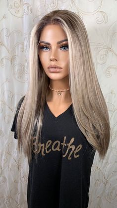 Ash Blonde Hair Balayage, Beige Blonde Hair, Ash Blonde Hair Colour, Silver Blonde Hair, Cool Blonde Hair, Blonde Hair Inspiration, Blonde Hair Shades, Light Hair Color