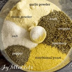 Chicken Broth Substitute, Chicken Bouillon Powder, Thm Fp, Nutritional Yeast Recipes, Yeast Recipes, Chicken Bouillon