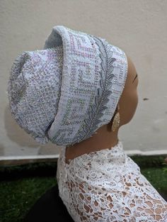 This is luxurious turban head tie is made specifically for you. Just as seen in the photos. Elegant Adjustable Beanie Turban, Elegant Beanie-style Turban, Elegant One-size Beanie Turban, Elegant White Headwrap One Size Fits Most, Zara Cap, African Turban, Head Tie, Frock Fashion, Head Ties