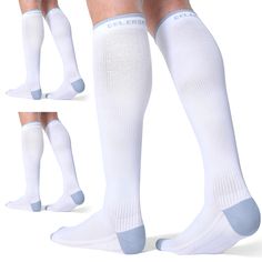 PRICES MAY VARY. Moisture Wicking & Breathable: These compression socks for women are made of lightweight farbic and polyamide, Moisture-wicking yarn and breathable mesh pulls perspiration away from the skin to help keep your feet stay dry, cool, and keep your feet dry all day. Perfect for any season, be it summer or winter! Friction & Shock Protection: Our mens compression socks use the seamless toe design, these compression socks for men circulation have targeted cushioning on the footbed for Compression Stockings, Mens Compression, 2024 Christmas, Thick Yarn, Socks For Women, Socks For Men, Muscle Recovery, Compression Socks, Athletic Socks